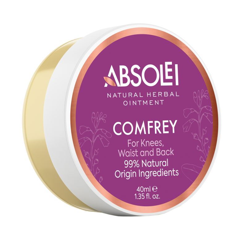 Absolei Natural Comfrey Ointment for Muscles and Joints - 40 ml - 