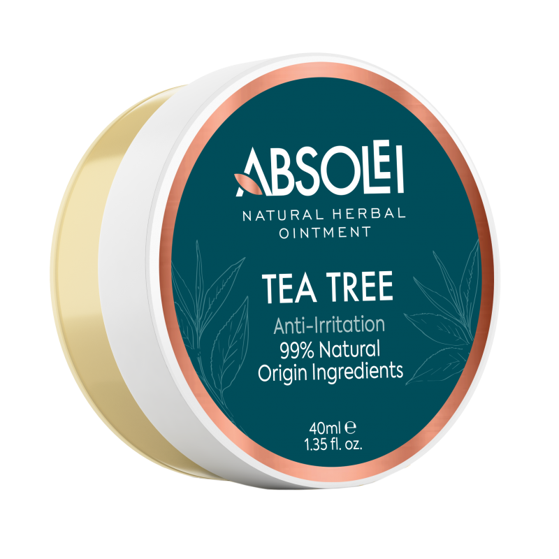 Absolei Natural Tea Tree Ointment for Itchy and Irritated Skin - 40 ml - 