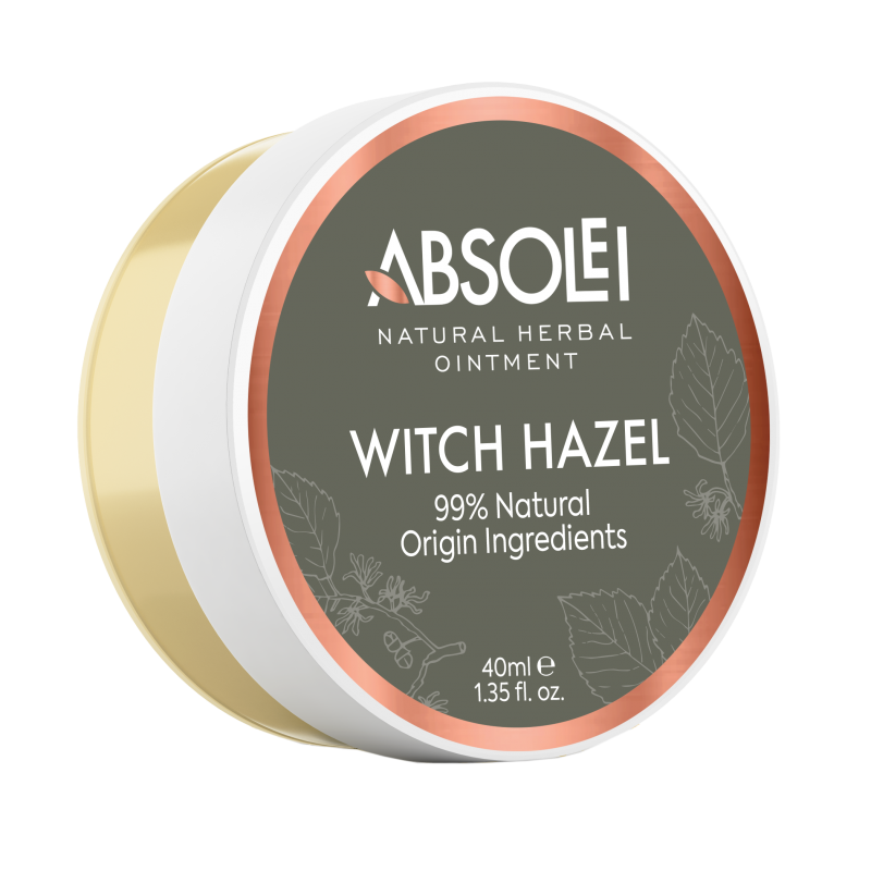 Absolei Natural Hemorrhoids Ointment with Witch Hazel - 40 ml - Herbal Ointments