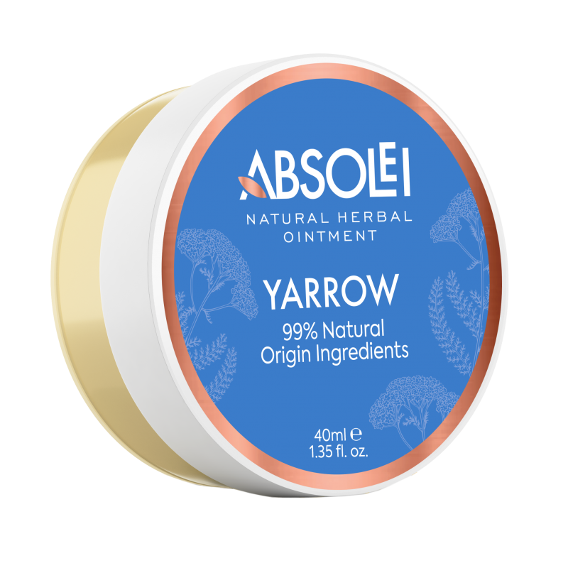 Absolei Natural Hemorrhoids Ointment with White Yarrow - 40 ml - Herbal Ointments